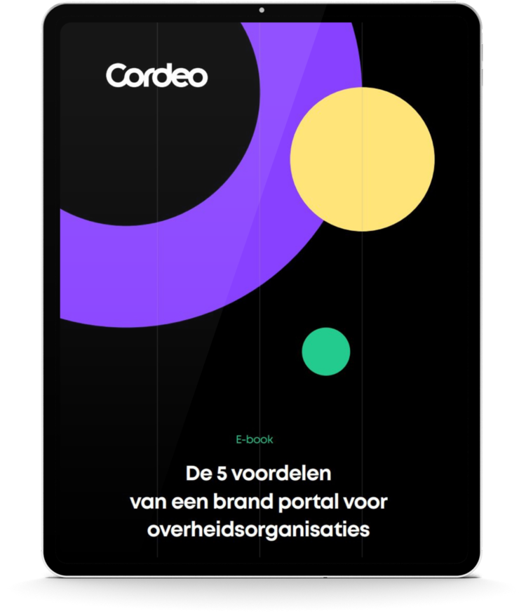 De 5 voordelen van een brand portal voor overheidsorganisaties ebook cover